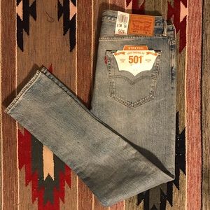 NWT Levi’s Original 501 Skinny Jeans-Men’s 36x34